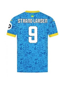 Billige Wolves Jorgen Strand Larsen #9 Tredjedrakt 2025-26 Kortermet